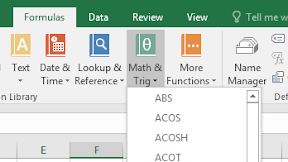 Rumus Excel Pada Kategori Fungsi Matematika Yang Sering Digunakan